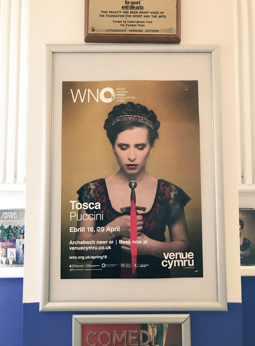 It’s a beautiful day. Go soak up the sun, then come watch some opera. @WNOtweet @OperaCenCymru #WNOyouthopera North #WNOontour @VenueCymru #WNOtosca