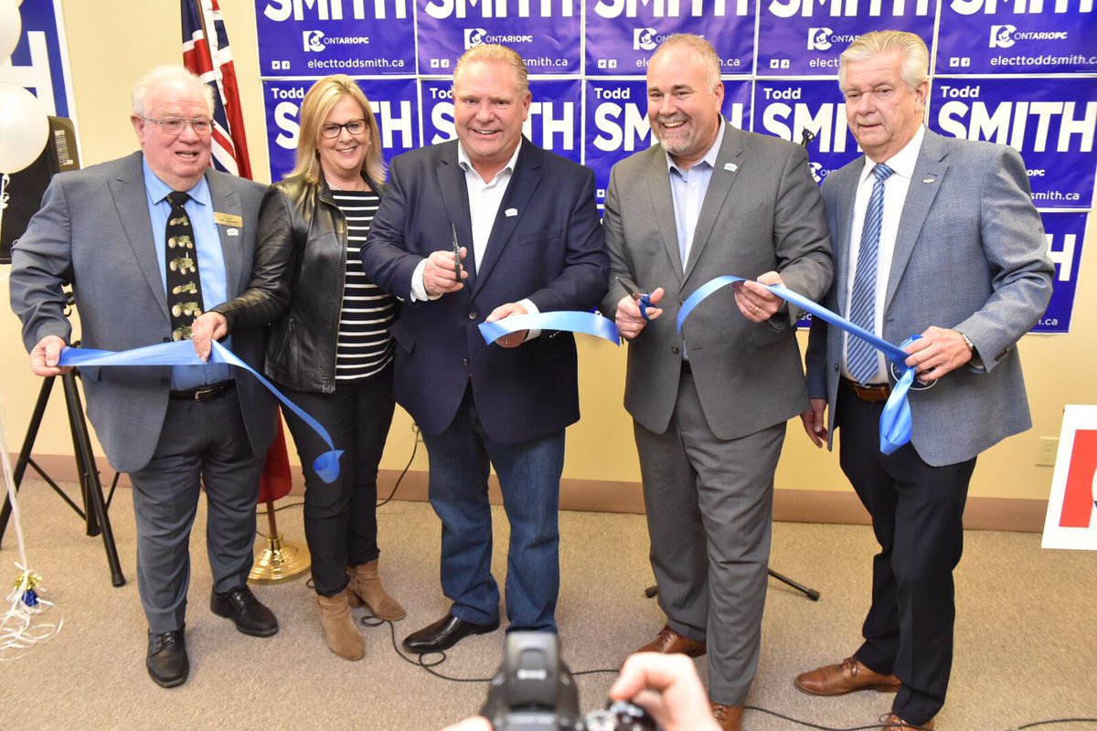 fordnation's tweet photo. It was my pleasure to help @ToddSmithPC open his campaign office this morning. June 7th cannot come soon enough! https://t.co/EUwRhUNKfB