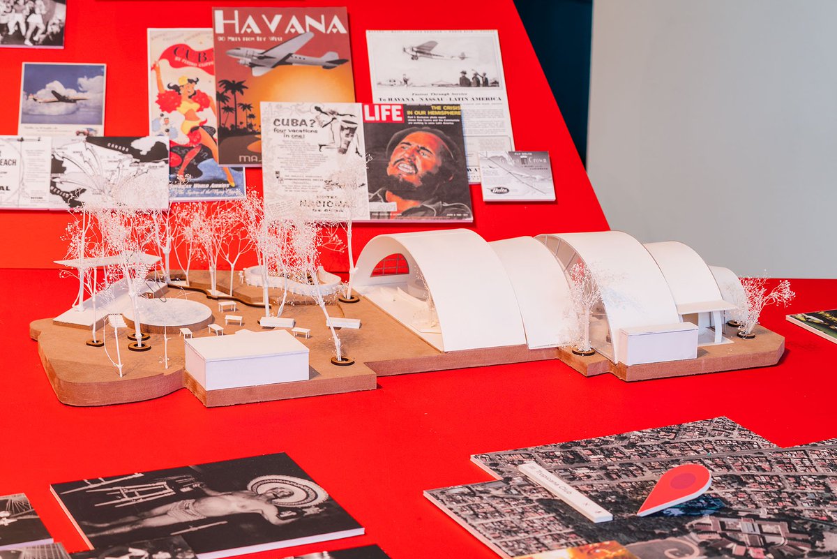 PrincetonSoA's tweet photo. Haven’t seen our current exhibition Liquid La Habana: Ice Cream, Rum, Waves, Sweat and Spouts? The show, curated by Beatriz Colomina, Ivan L. Munuera, and Bart-Jan Polman, is on view now through May 11th. https://t.co/rQAG73ELKf