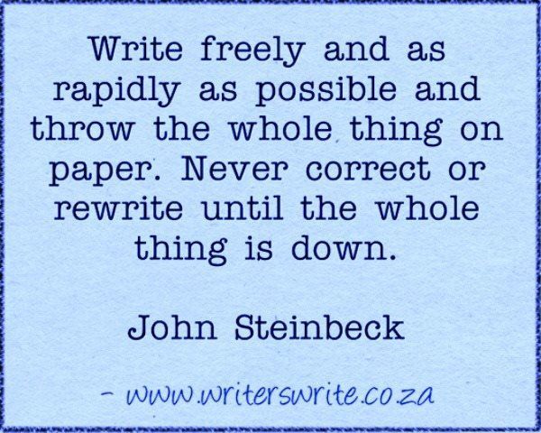 I try to write all first draft like this. I take a deep breath, avoid the delete button as much as I can, and write the story as it comes. Write now, edit later.

#amwriting