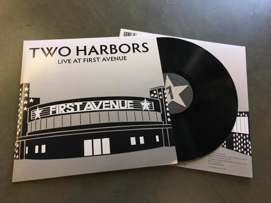 "Recorded live at First Avenue in November 2014 and mastered by Frank Arkwright at Abbey Road Studios in London, 'Live At First Avenue' captures the sterling songcraft and sheer sonic power of the band in all its multitrack glory."

Congrats to <a href="/TwoHarbors/">Two Harbors</a> on their #RSD Release!