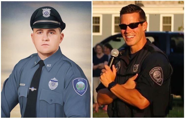 It is with a heavy heart that we remember the two Seans today. As Yarmouth Officer Sean Gannon is laid to rest, we honor the 5th anniversary of our brother - Officer Sean Collier’s death. #BostonStrong