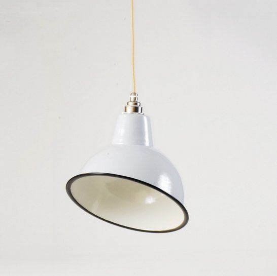 NostalgiaLights's tweet photo. Our angled cloche shade comes with a lustre enamel finish to the upper surface and a brilliant white inner reflector, it marries vintage industrial and modern lighting design with a stunning effect. Available here: https://t.co/3i6BHgzElz https://t.co/rrdckKyekw