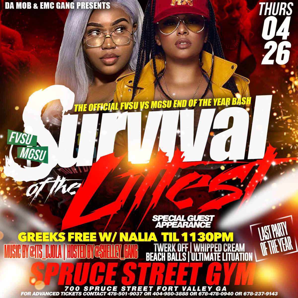 its_djola's tweet photo. End of The Year...LAST SPRUCE PARTY OF THE YEAR!!! WE GOIN SLAP KRAZY 🔥🔥🔥#fvsu #MGSU #Asu LITTY🚫🧢 https://t.co/j2IjkSoVlx
