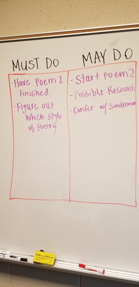 MPeterson311's tweet photo. Excellent lessons happening in Miss Sondermann's writing class! Students are engaged and prepared! #classroommanagement #GrainValleySchools #GVNMS https://t.co/5k5vZTLKZR