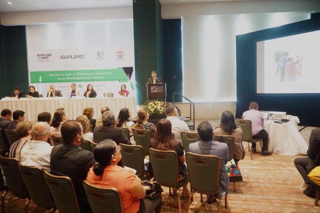 lcnajeragv's tweet image. Asistí a la presentación de resultados del Proyecto de Igualdad impulsado por @MexicoAh. Reiteramos nuestro compromiso por sumarnos a la lucha contra la discriminacion y violencia laboral.