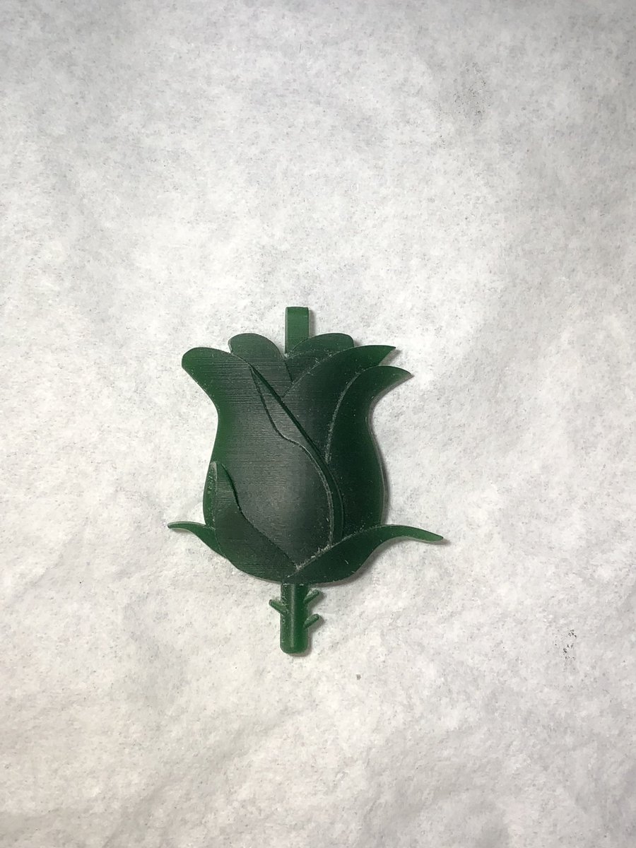 3D Printed Custom Rose 🌹 Chain. Will Be Finished in Solid Gold w/ Diamonds.