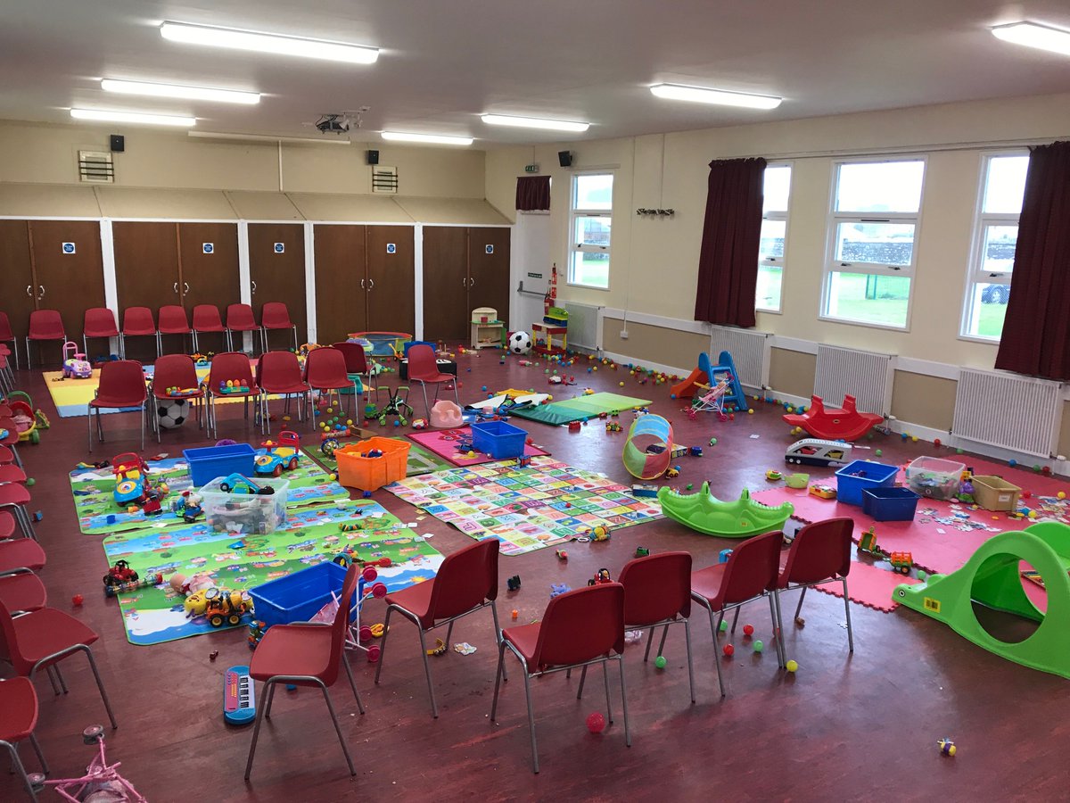 Before and after shots from our let's get playing session <a href="/Georgetown_CC/">Georgetown Centre</a> today. #Readyforasleep