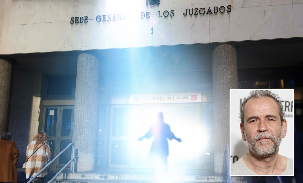 elmundotoday's tweet photo. Dios acude a los juzgados para testificar contra Willy Toledo https://t.co/fPk9S9gxwD https://t.co/Oxoclrx6Bc