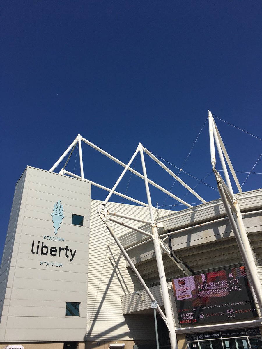 HAPPEN_Wales's tweet photo. We’ve been at the Liberty Stadium this morning making final arrangements for next week’s conference. Less than a week! #HAPPEN18 https://t.co/50GwgaPW7L