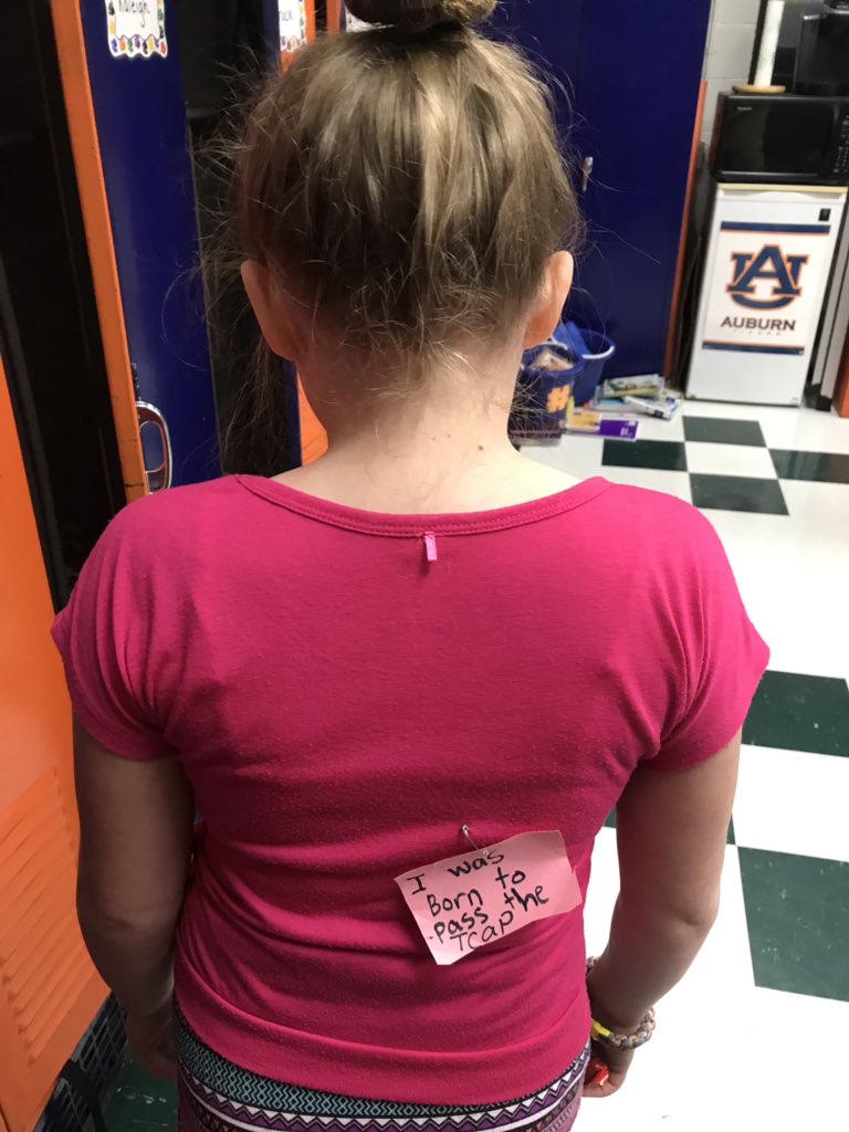 jenjidavis's tweet photo. TCAP motivation for Wednesday @oakgrovefalcons #TCAPready https://t.co/ih5BWn94D4