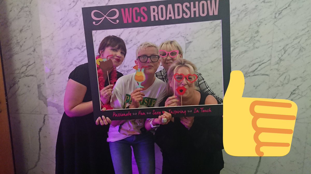 Team Busenwunder hat die Roadshow gerockt 😂😂😂 # wcs Roadshow