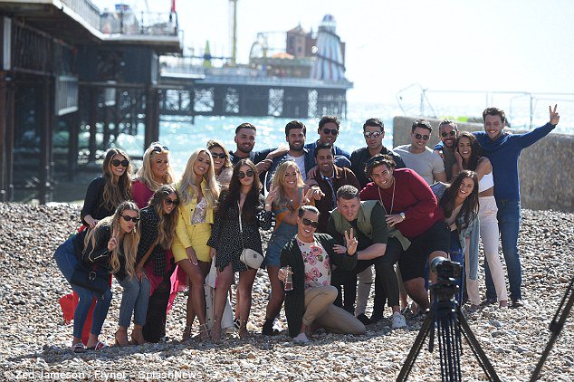 #TOWIE does brighton🏖⛱ 
{ <a href="/MissGeorgiakx/">Georgia Kousoulou</a> <a href="/Chloe_Sims/">Chloe Sims ✨</a> @LaurenPope <a href="/missgemcollins/">Gemma Collins</a> @AmberTurner_x <a href="/ChloeLewis01/">Chloe Lewis</a> <a href="/courtneyMgreen/">Courtney Green</a> <a href="/Chloemeadows/">Chloe Meadows</a> <a href="/Jordan_Wrights/">Jordan Wright</a> @dan_edgar1 <a href="/BobbyCNorris/">Bobby Norris</a> <a href="/GATSBY_liam/">GATSBY</a> <a href="/DeanRalph_/">Dean Ralph</a> <a href="/tommy_mallet/">Tommy Fordham</a> <a href="/jbclark_/">Jonathan Clark</a> <a href="/RealJamesArgent/">James Argent</a> <a href="/myles_barnett/">Myles Barnett</a> <a href="/P_Wicks01/">Pete The Pirate</a> }