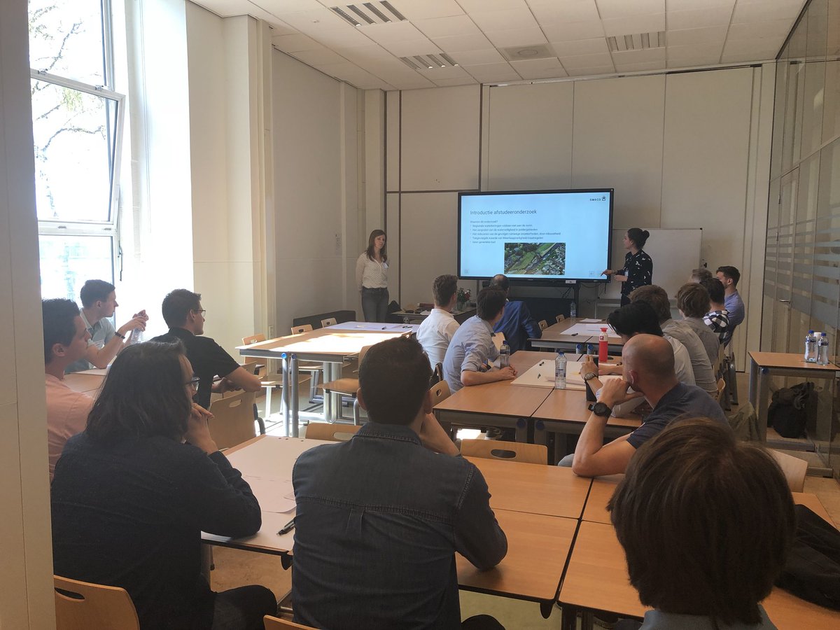 Workshops ronde 1 zijn begonnen! #symposiumdag #watermanagement #WAM #hogeschoolrotterdam