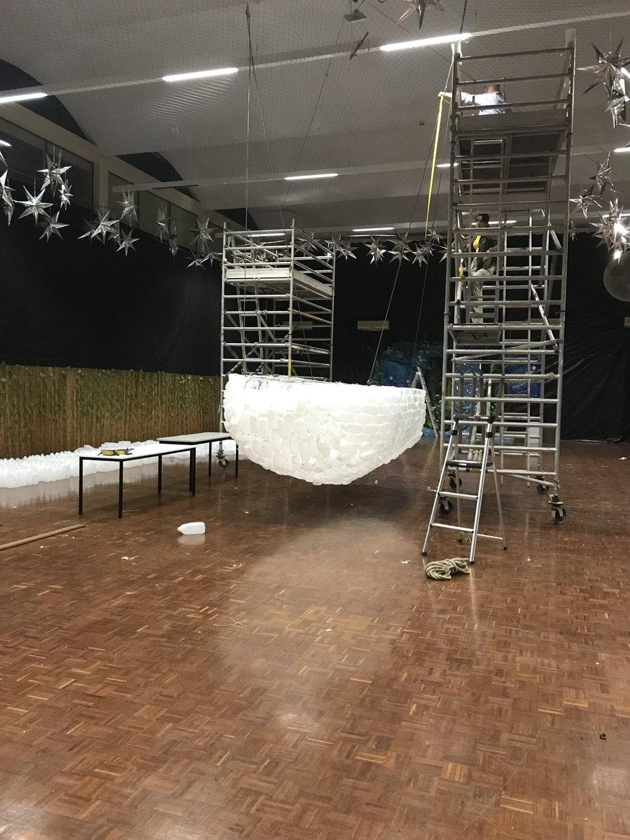 AnniSchelfhout's tweet photo. We floated the boat #TrinityBall2018 #shhhitsasurprise #stillloadstodo #watchthisspace https://t.co/nt9TuHj4Qq