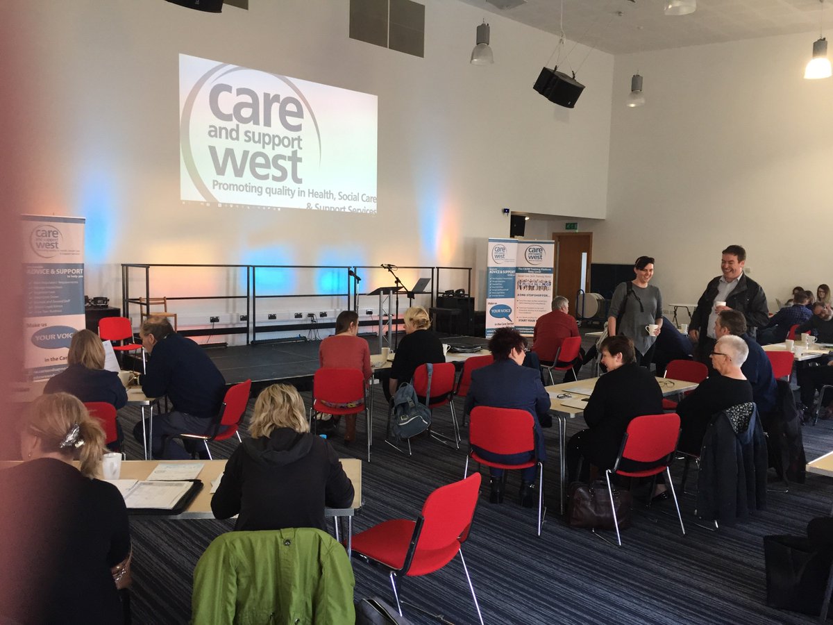 SkillsPlatform's tweet photo. Launching the #Southwest #HealthandSocialCare training platform at the @CareSupportWest General Meeting this morning in #Bristol. A fantastic reaction to the hard work by all those involved. https://t.co/ZT50hh82LV https://t.co/E7iHgFlNy5