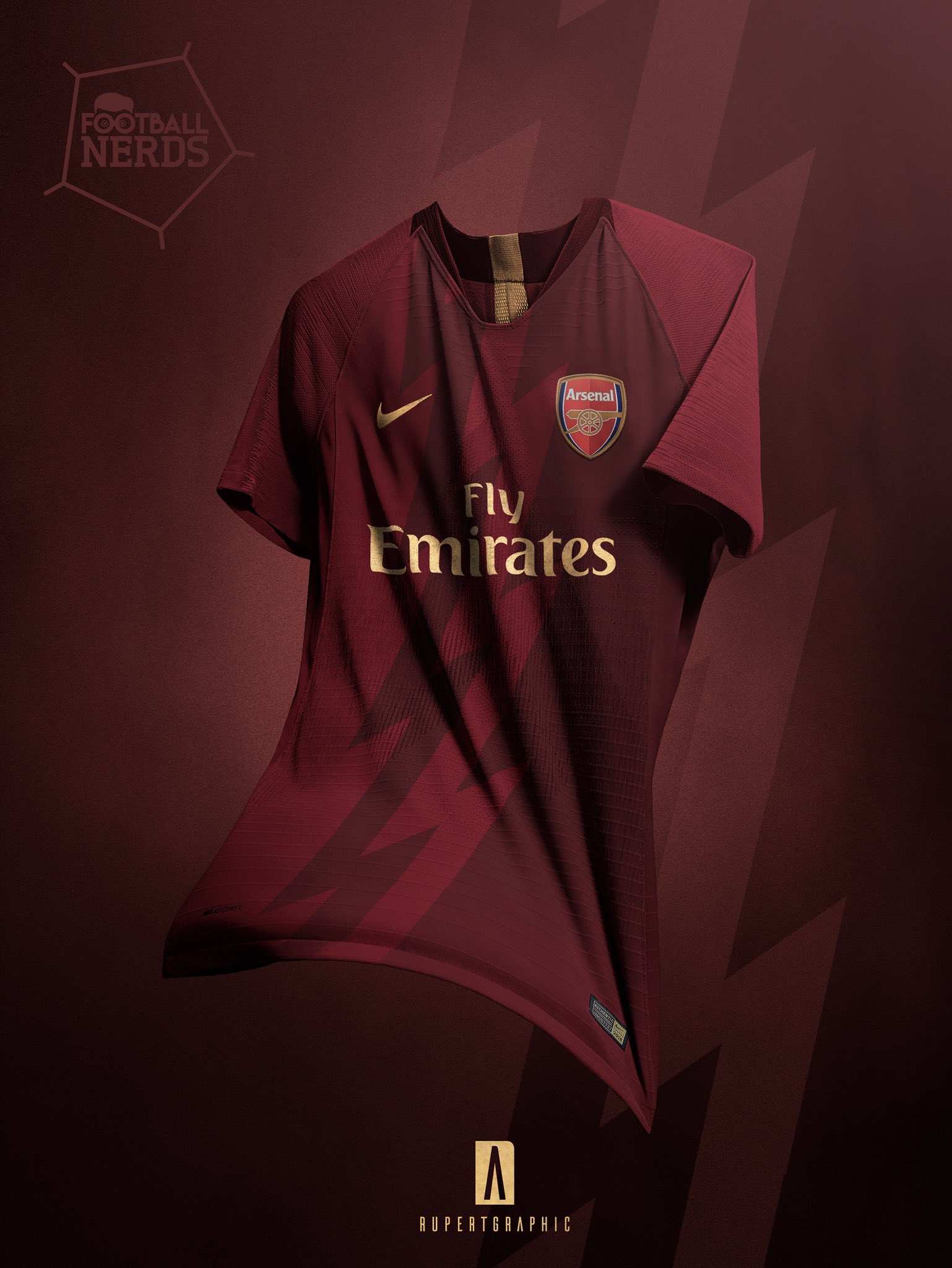 Arsenal burgundy on sale kit