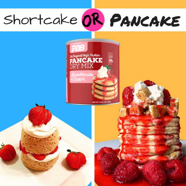 p28foods's tweet photo. #P28Nation if you had a choice of cake ... which would you choose: SHORTCAKE or PANCAKE?! Head to our Facebook page and let us know your favorite! One random winner will be selected on Thursday (04/19). #BornHungry #WinItWednesday #HighProtein #Protein #Pancakes #Yummy #P28Foods https://t.co/gRC7Z5pYRC