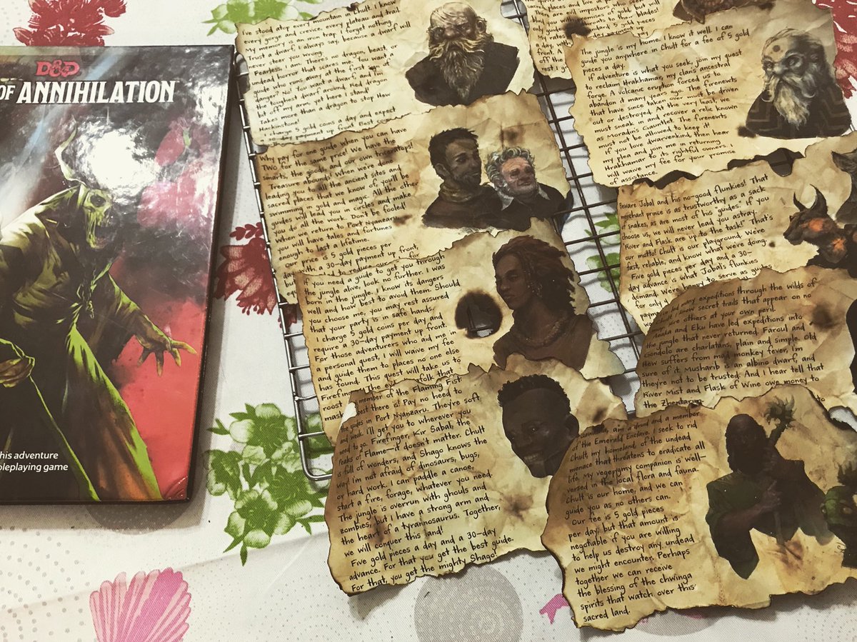 YourMamaJane's tweet image. D&amp;amp;D is better with props
#DungeonsAndDragons #tombofannihilation #nerdcraft #rpg #props