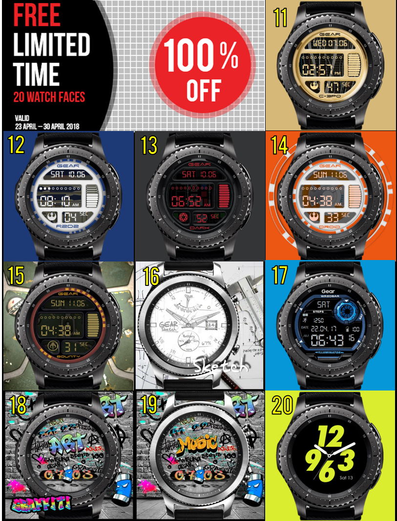 star wars watch face samsung