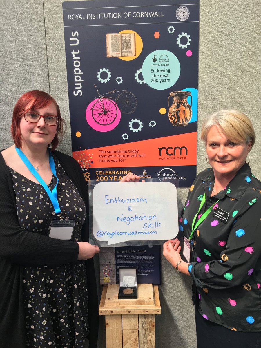 CareersHubCIoS's tweet photo. Thanks to Stevie and Nicki @Cornwall_Museum who feel enthusiasm and negotiation skills are essential for their roles. @cornwallbizfair #cbfair #skilledcornwall https://t.co/giN7QtrKS8
