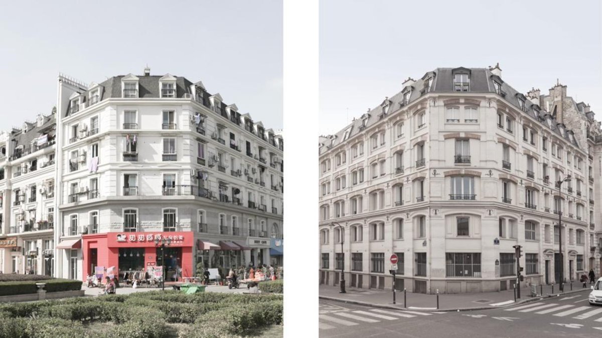 Esta ciudad china se construyó como una réplica (casi) exacta de París. ¿Puedes diferenciarlas? uni.vi/q4Tq30jwh9C