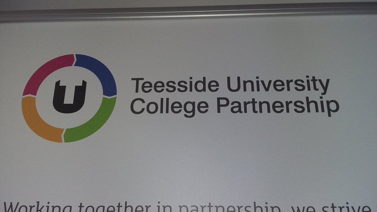 HCFEprincipal's tweet photo. Super launch of the Teesside University College Partnership. 4 great colleges & 1 superb university serving the #TeesValley & beyond
#TalkingUpTeesside https://t.co/rOgtTFBd6k