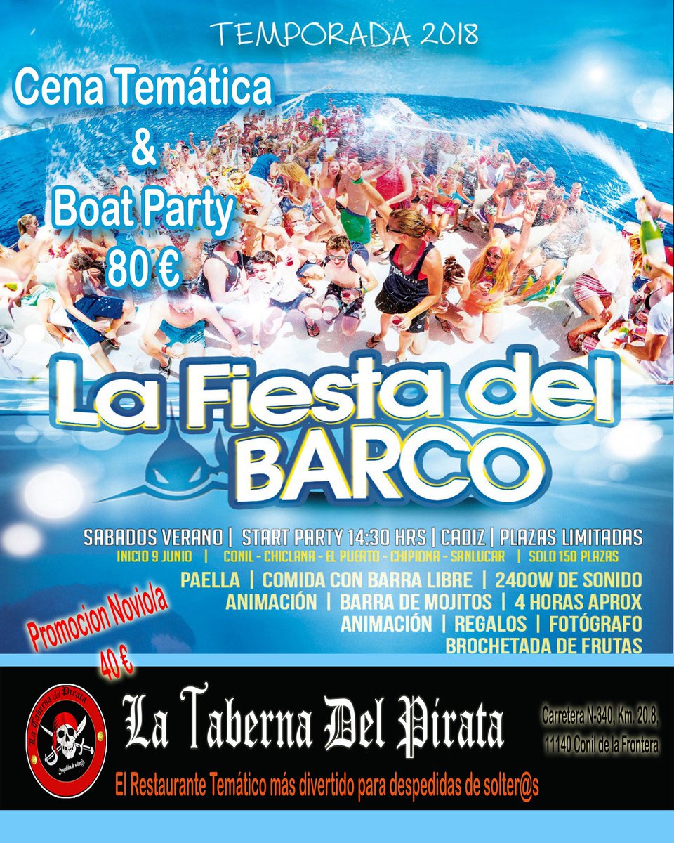 eventos_emagic's tweet photo. ¿Quieres disfrutar de una auténtica boat party? Súbete a uno de nuestros barcos y disfruta de tu dia. ¿Quieres continuar con la fiesta? Pack dia y noche...la mejor elección https://t.co/nCSc2jXizf
