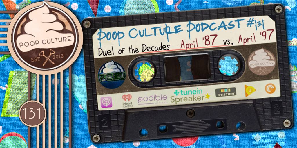 duelingdecades's tweet photo. NEW! We're back with our monthly special - DUEL OF THE DECADES! April 1987 vs April 1997! What a shocker this one turned out to be! #80s #90s #PodernFamily #PCEU

https://t.co/PWAsBuglGg https://t.co/pWpyqVt8kJ