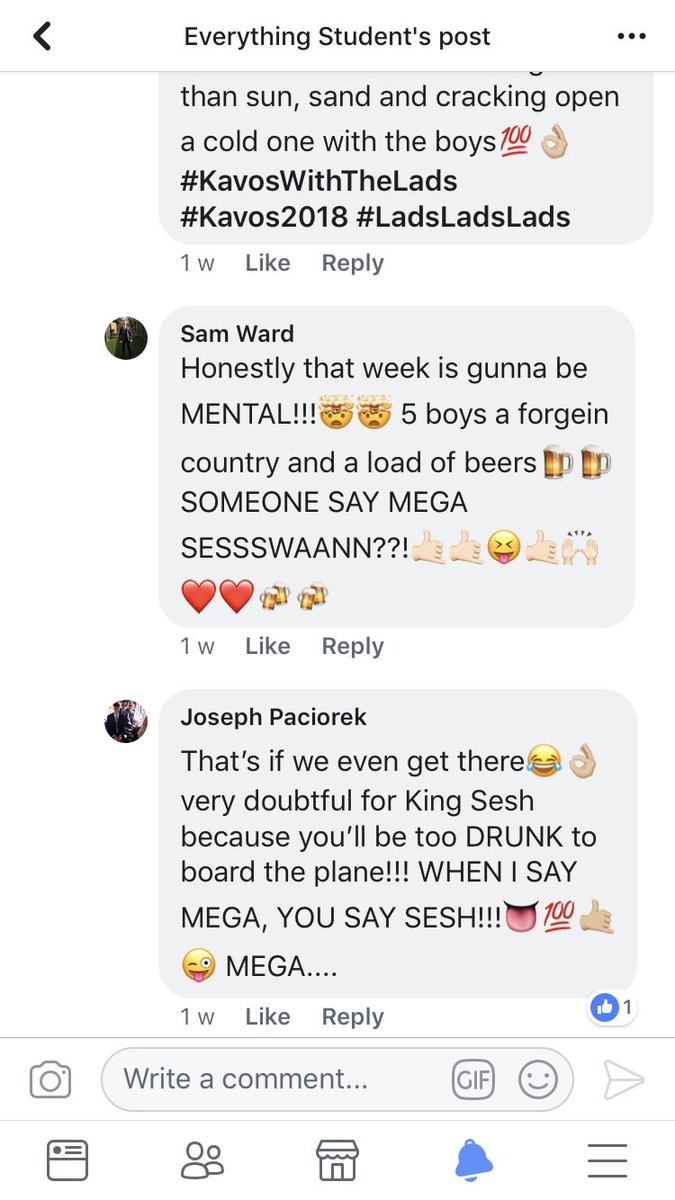 Kavos is cancelled 🤦‍♂️