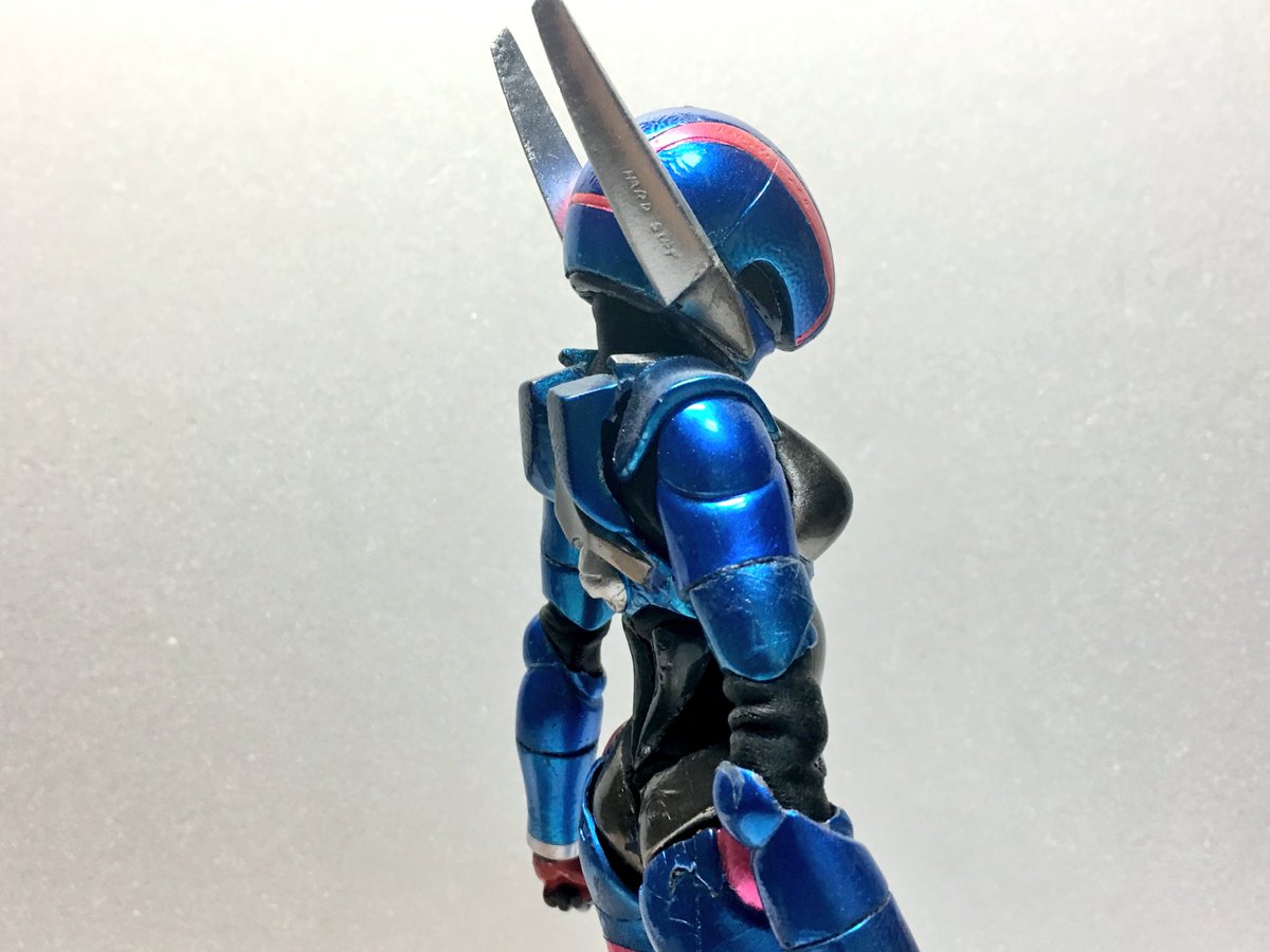 大昔に作ったバブルガムクライシスのプリスのハードスーツの可動人形