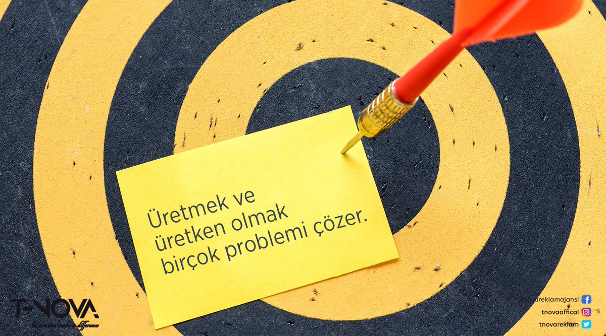 Sizin için problem çözen ve sonuç odaklı çalışmalar üreterek markanızı hak ettiği yere taşıyoruz.

#tnova #reklam #reklamajansı #digital #media #marketing #digitalmarketing #graphic #graphicdesign