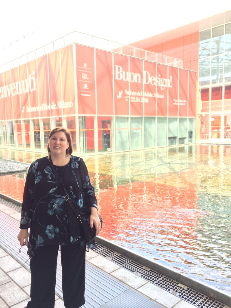 Hello from Milan!  This is Gerri Chmiel, I'll be tweeting about kitchen trends we see in Milan this week!  eurocucina2018. ^gc
