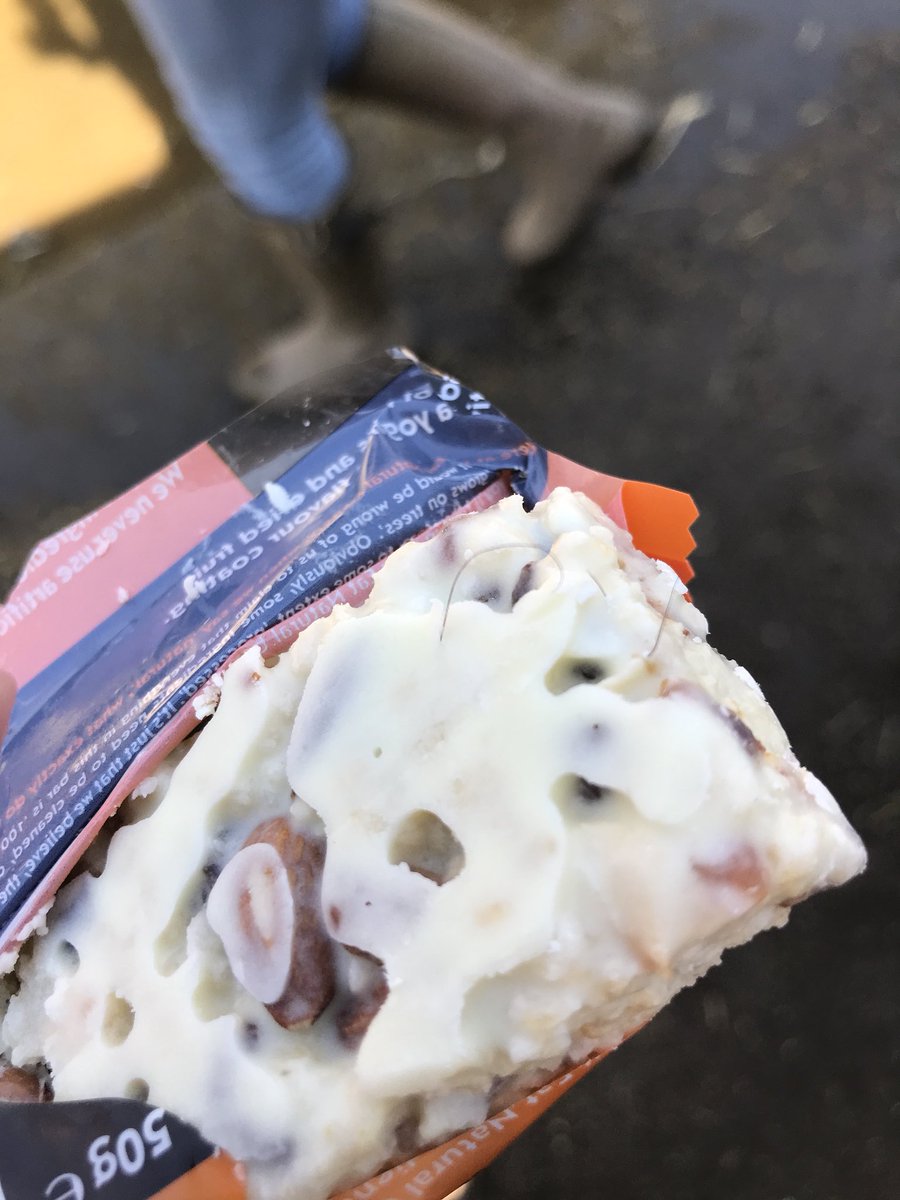 BOSEventing's tweet photo. @EatNaturalBars ... a hair embedded in one of your bars... ?! Absolutely gross!!! No more eat natural bars for me 😷 https://t.co/9SJXmO2GJm