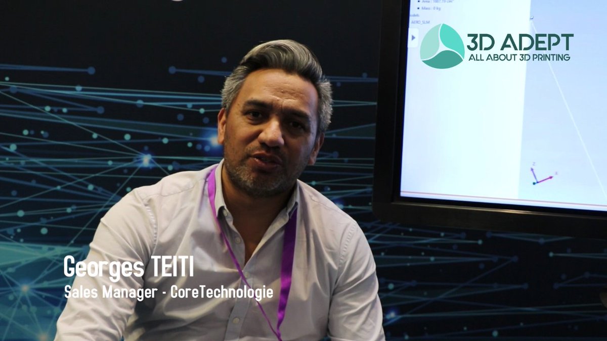 3DAdept's tweet image. Salon Add Fab 2018: #CoreTechnologie présente son nouveau logiciel #4DADDITIVE
3dadept.com/salon-add-fab-…
