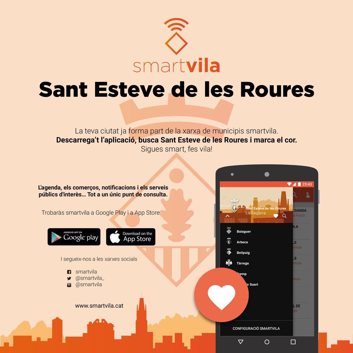 smartvila_'s tweet photo. @lizcastro I ja fa dies que els veïns de Sant Esteve de les Roures gaudeixen de l’app @smartvila_ 😜 Fes l’orni, #fesvila
@ramirp https://t.co/TsVBnCaXPK