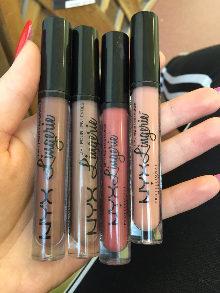 Ciocia Wandzia On Twitter Nyx Sofy Matte Lipcream Od Lewej