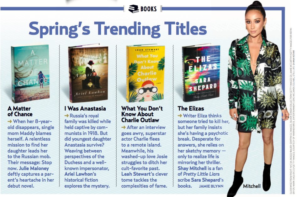 shewritespress's tweet photo. So thrilled to see our #SWPauthor @JulieFMaloney’s #AMatterOfChance included in @usweekly’s spring picks! https://t.co/9fH7QI8bSQ