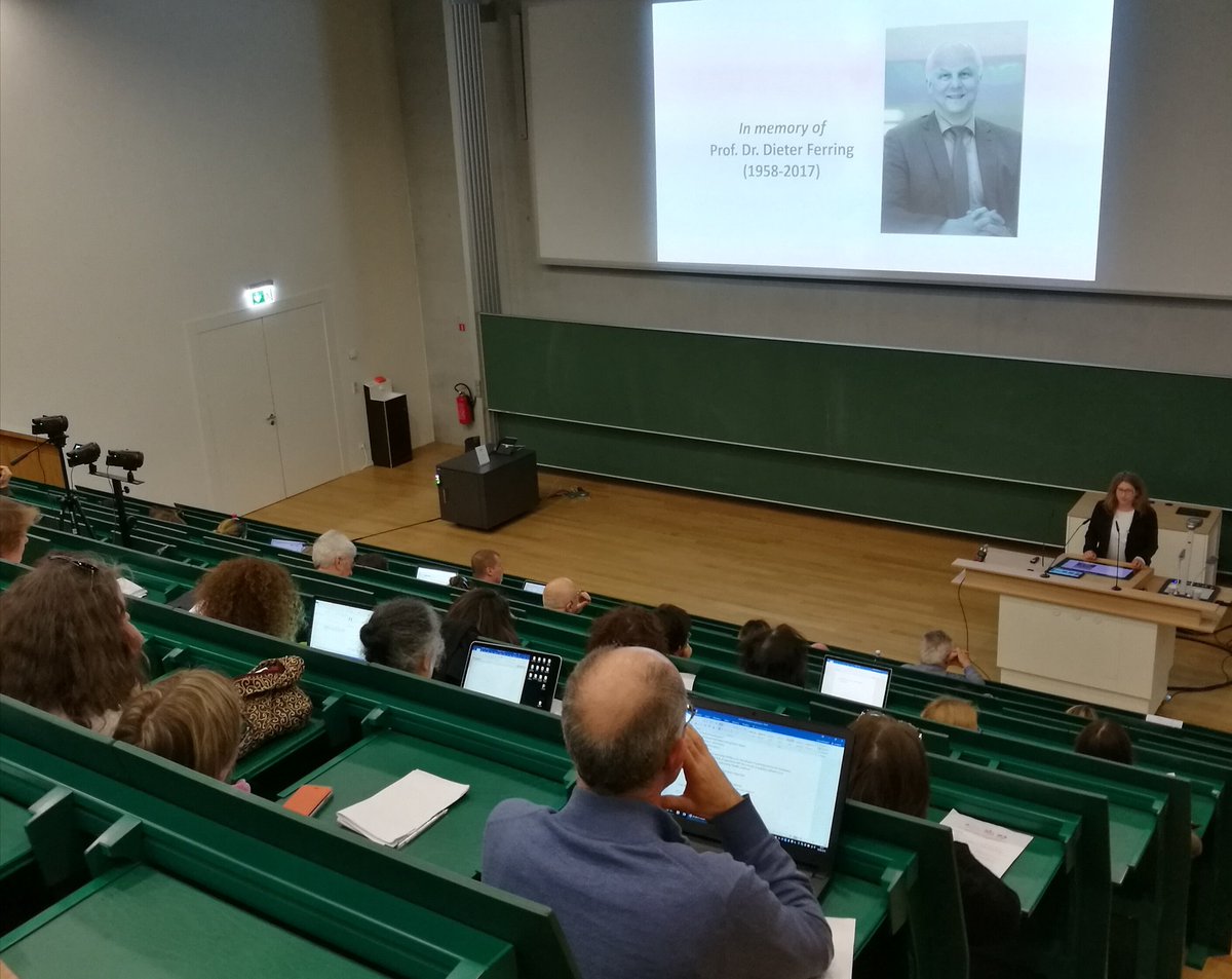InterfasolEU's tweet photo. Dr.Isabelle Albert: #Interfasol Conference is dedicated to memory of our colleague Dr. Dieter Ferring. #interfasolconference https://t.co/FBtmIfZvDi