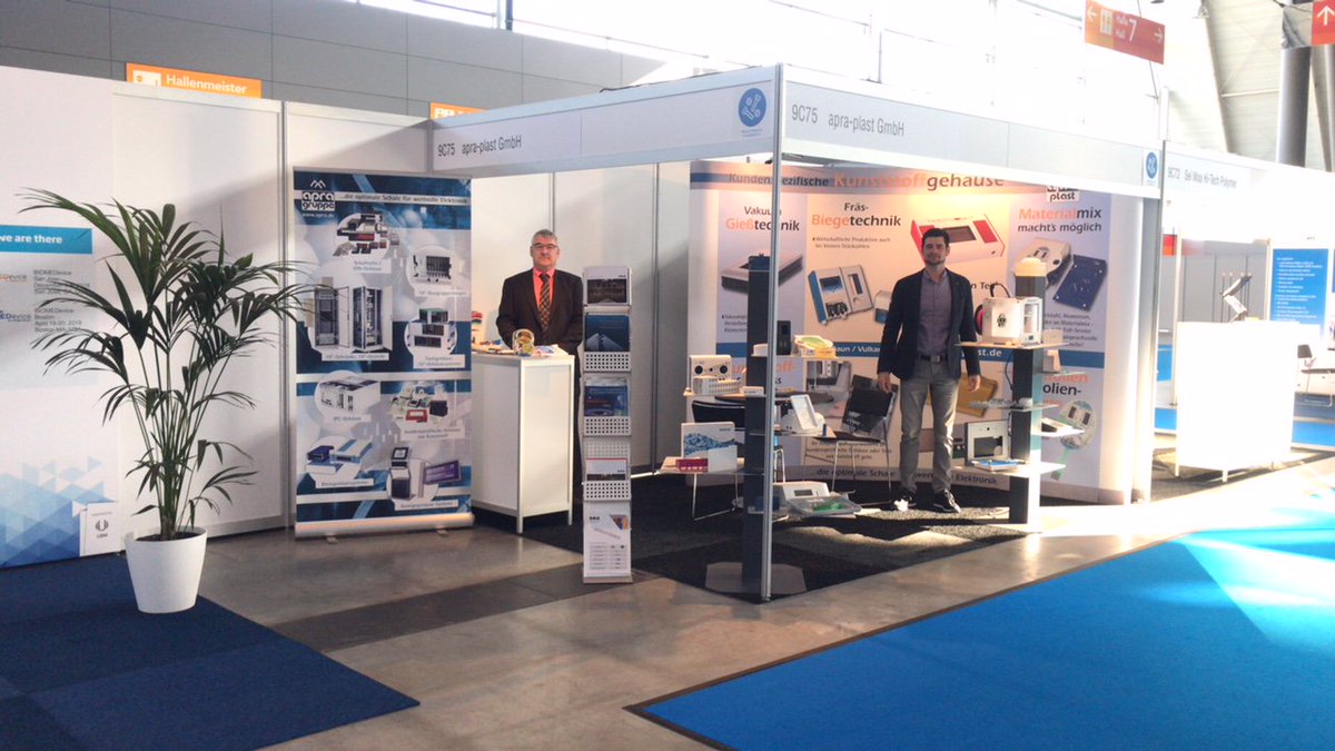 Diese Woche ist Messe-Woche für die apra-Gruppe!
Besuchen Sie uns auf der <a href="/conhIT/">conhIT</a> in Berlin, auf der @MedtecEurope in Stuttgart oder #international auf der ExpoElectronica in Moskau 🇷🇺

#Exhibition #work #racks #enclosures