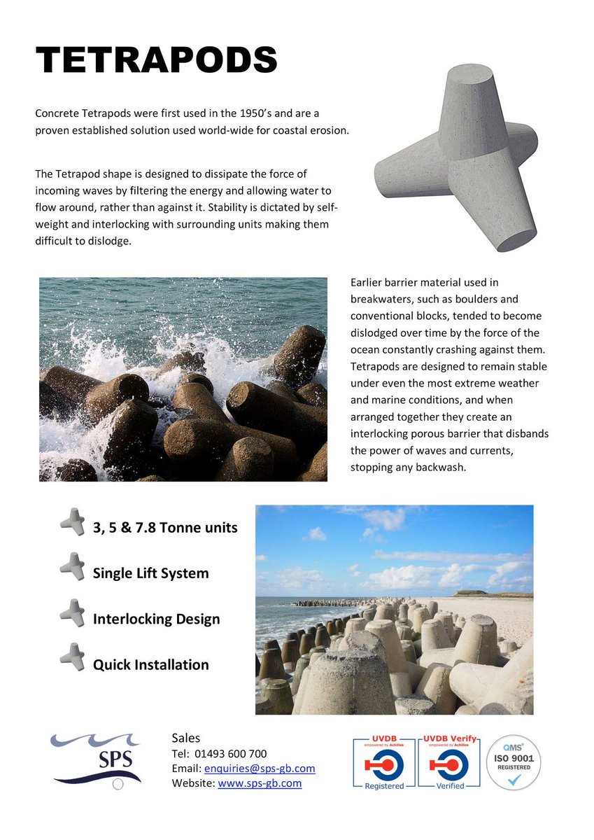spssolutionsuk's tweet photo. @SaveHemsby SPS recently attended the public consultation at #hemsby regarding the erosion.We discussed our #tetrapods which we feel would be the perfect LONG TERM solution for this serious issue #spssolutions #savehemsby #savehemsbyscoastline #hemsbynorfolk #coastprotection https://t.co/WmP6qD2Pz6