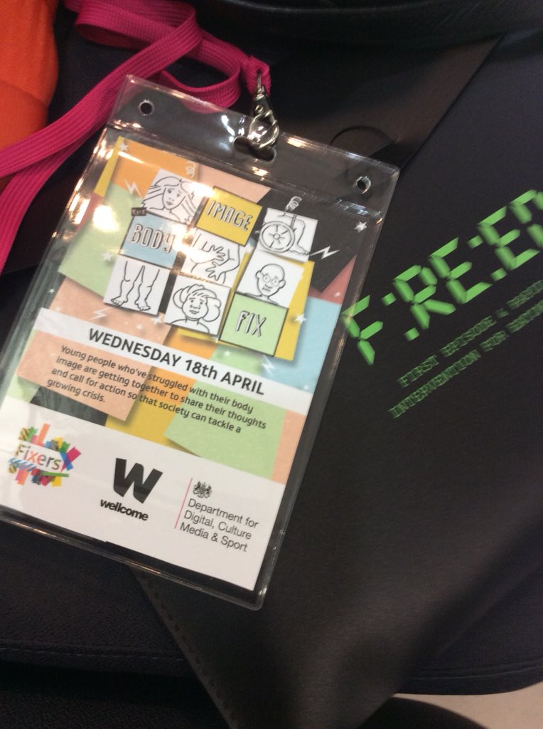 FREEDfromED's tweet photo. How do we improve body image in young people especially as risk for #eatingdisorders. @FixersUK is tacking this today @FREEDfromED thrilled to be here #BodyImageFix https://t.co/bLmWhOx1NZ