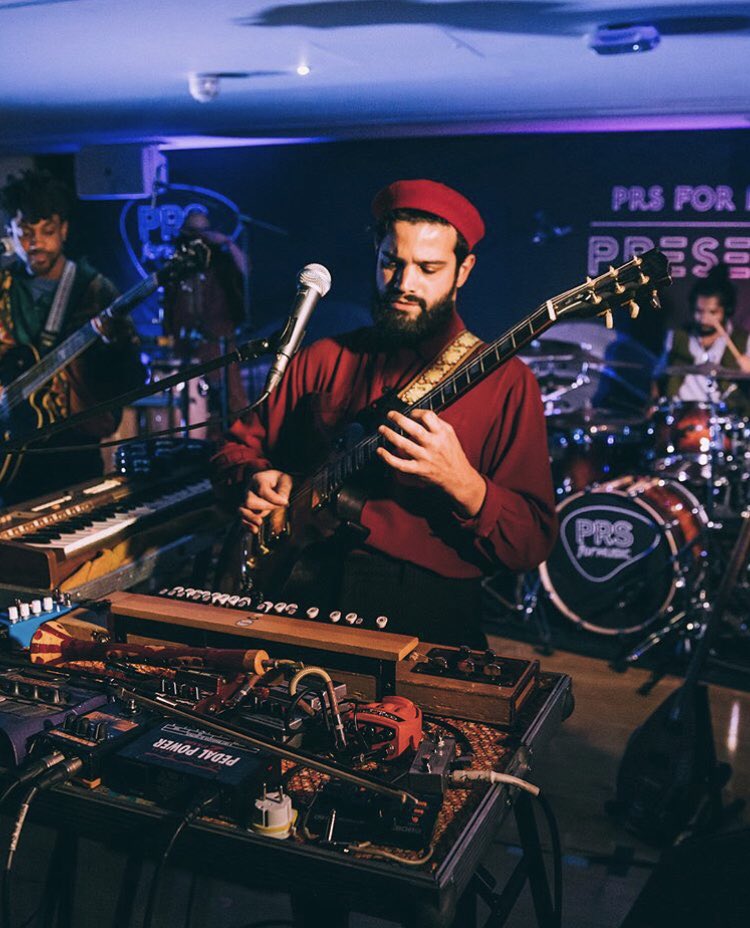 Flamingods's tweet photo. @PRSforMusic digs! Our international psychedelia heads to Turkey next to play @epicfairlive in Izmir on the 21st of April 🎸⚡️

Tickets and info here: https://t.co/tOA0W7qDBf https://t.co/4rQp2GzEnu