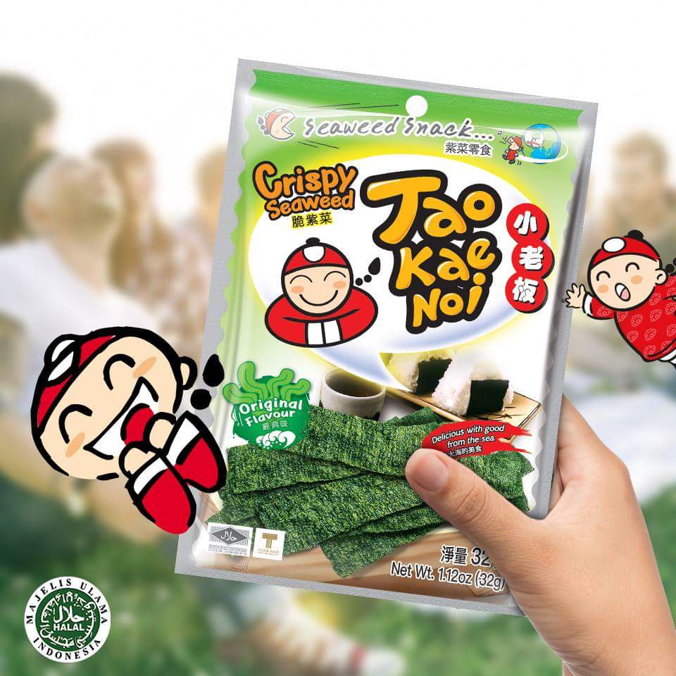 TaoKaeNoi_Indo's tweet photo. Tao Kae Noi, Rumput laut yang
#TaoKaeNoiGlobal #SeaweedisTaoKaeNoi #TaoKaeNoiSBFive #TaoKaeNoiClub #TaoKaeNoi #TaoKaeNoiSeaweed #YourSnack #YourChoice https://t.co/gRjz4stszA