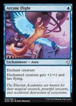 ManaDorkMike's tweet image. If I open #Yargle with either Arcane Flight or On Serra's Wings this weekend I don't think I could resist. #MTGDOM #MTGPrerelease
