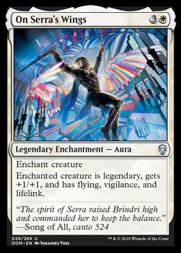 ManaDorkMike's tweet image. If I open #Yargle with either Arcane Flight or On Serra's Wings this weekend I don't think I could resist. #MTGDOM #MTGPrerelease