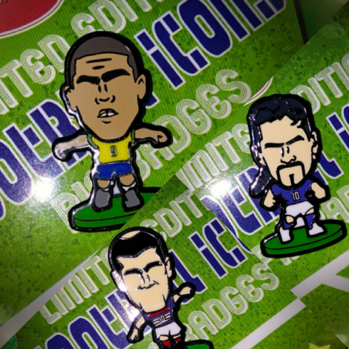 UtdadoRED_'s tweet photo. THEY'RE HERE!!!! 90's Football Icons in Corinthian Pin Badges NOW AVAILABLE at

https://t.co/7bVqCUXxF4

Please RT
#Football #Icons #Legends #Corinthian #90s #90sFootball #Brazil #Italy #France #WorldCup #FIFA https://t.co/ZOzvDvIU5H