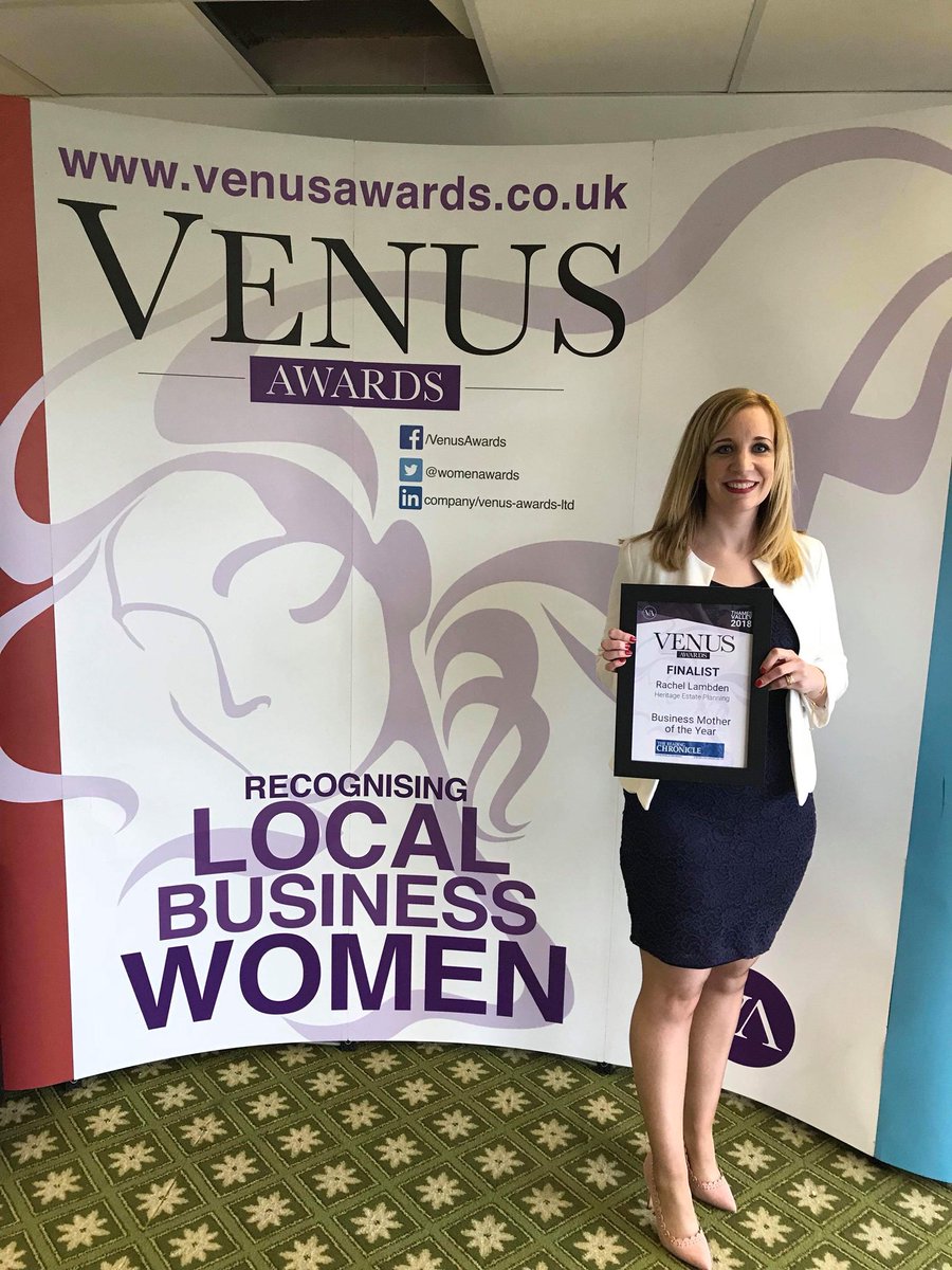 So pleased to have made the finals of the Thames Valley Venus Awards!