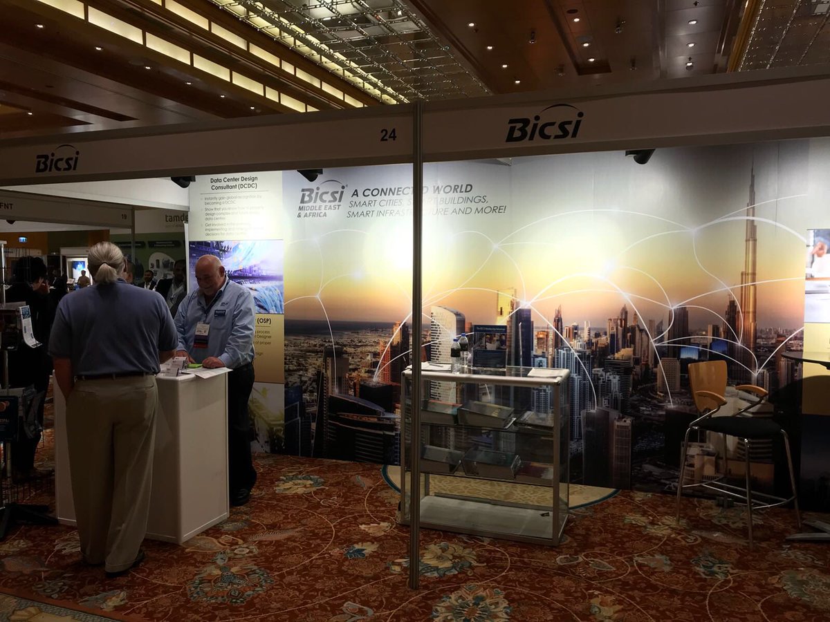 RickCiordia's tweet photo. @BICSI MEA Conference is underway. Full house for technical seminars & Exhibition Hall with 400+ participants. #BICSI #BICSIMEA. Congrats to our Global Team and Staff. https://t.co/Hreu9RINWw