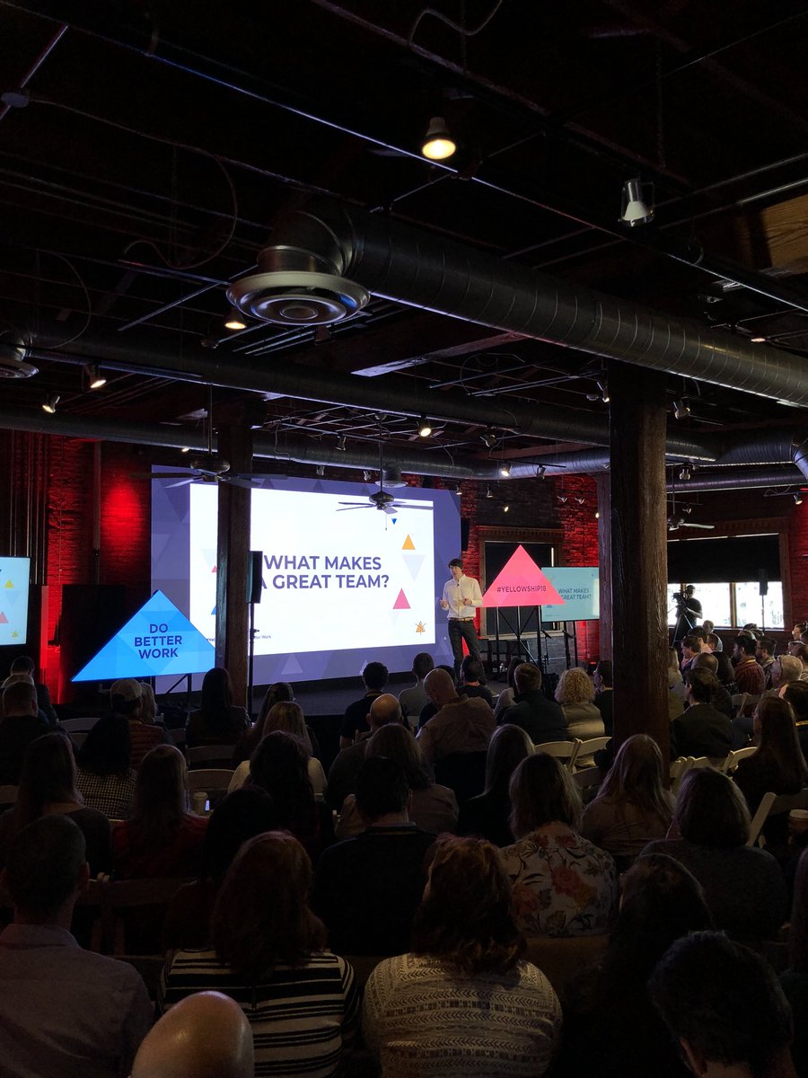 ScottDorsey's tweet photo. Excited for @lessonly #yellowship18 - @MaxYoder kicking off awesome first user conference. https://t.co/Nq5ygiu2z4
